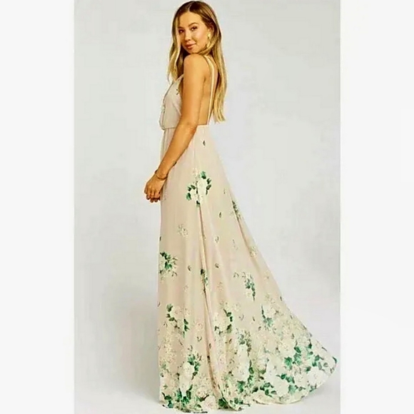 Show Me Your Mumu Amanda Maxi Dress Gown Bouquet Toss Floral XL - Picture 2 of 4